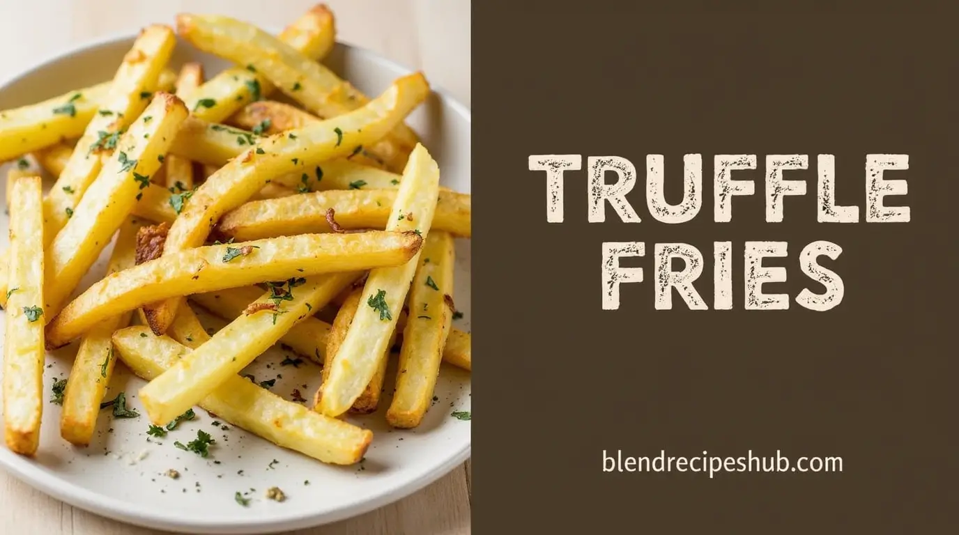 Truffle Fries served with fresh herbs and Parmesan