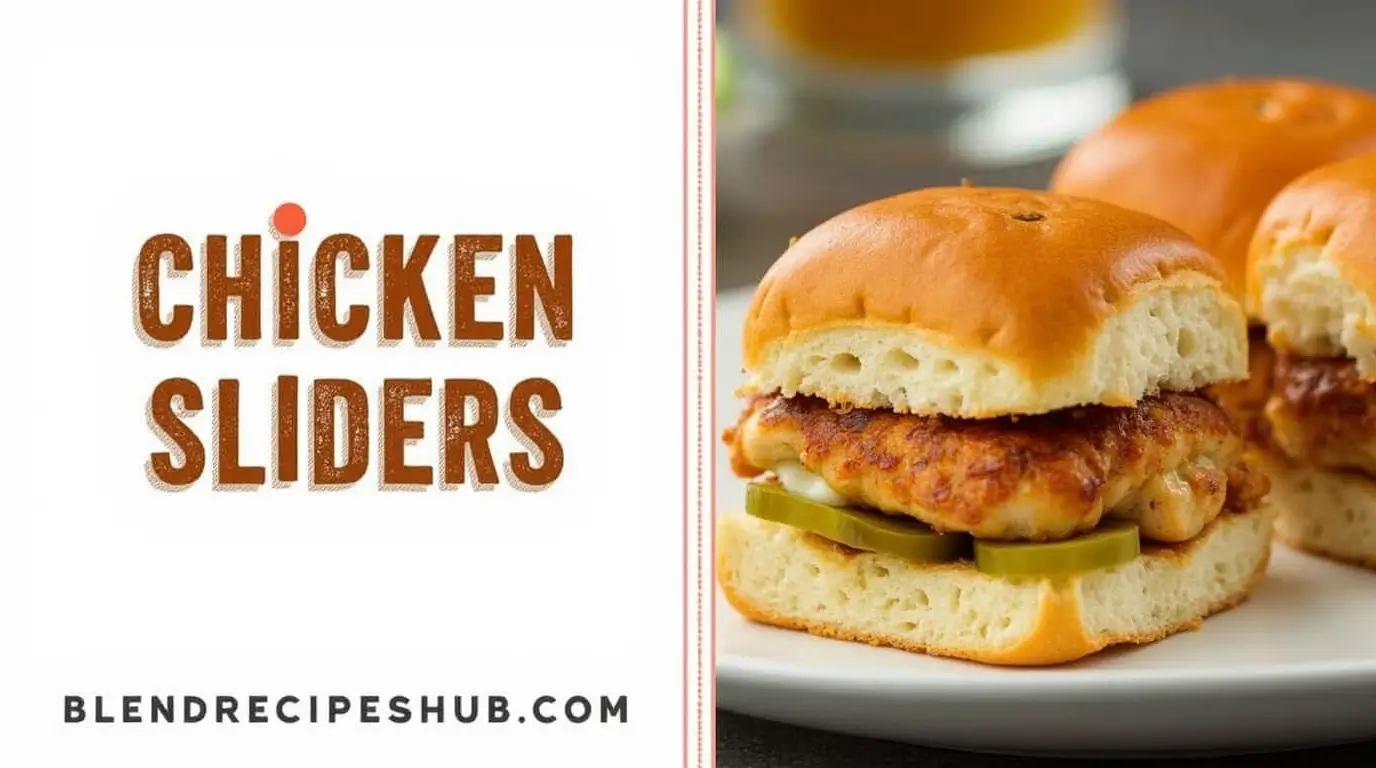 Delicious Chicken Sliders recipe